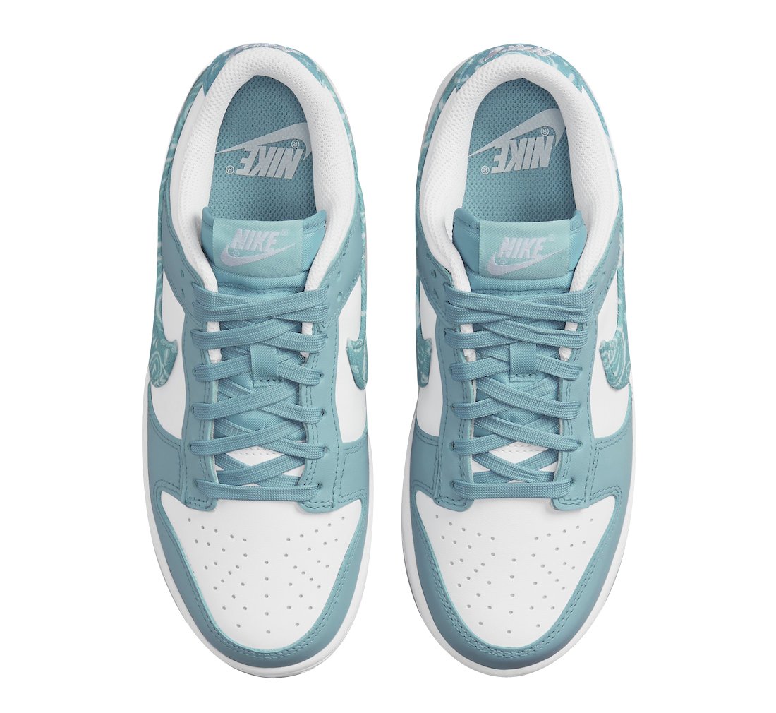 Nike Dunk Low "Blue Paisley" sneakers